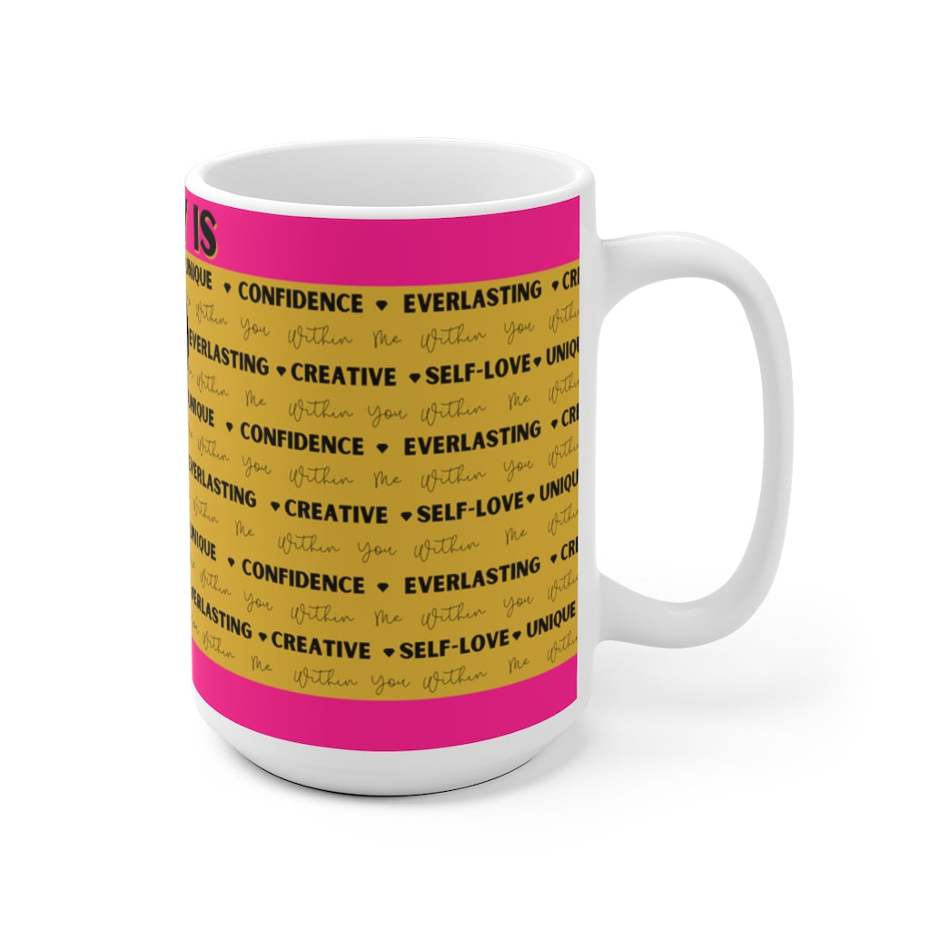 ‘Beauty Is Me’ Affirmation Mugs