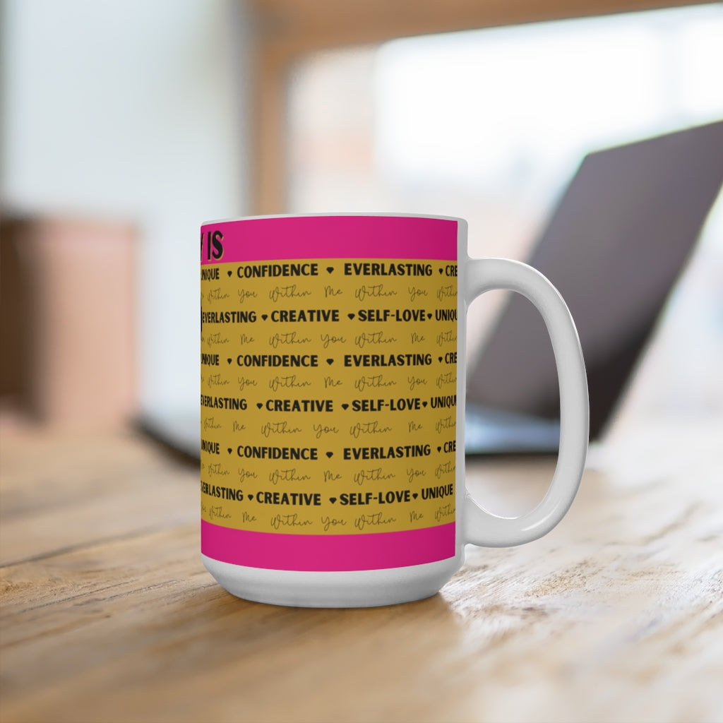‘Beauty Is Me’ Affirmation Mugs