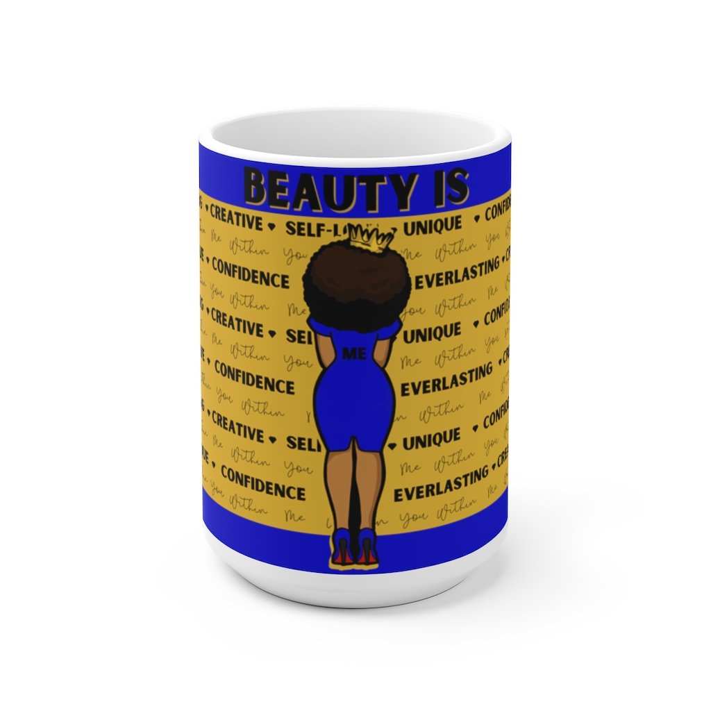 ‘Beauty Is Me’ Affirmation Mugs