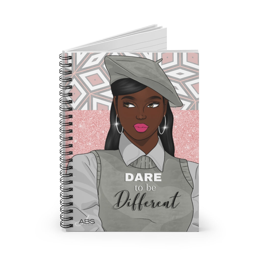 Dare to Be Different Spiral Notebook - Ruled Line