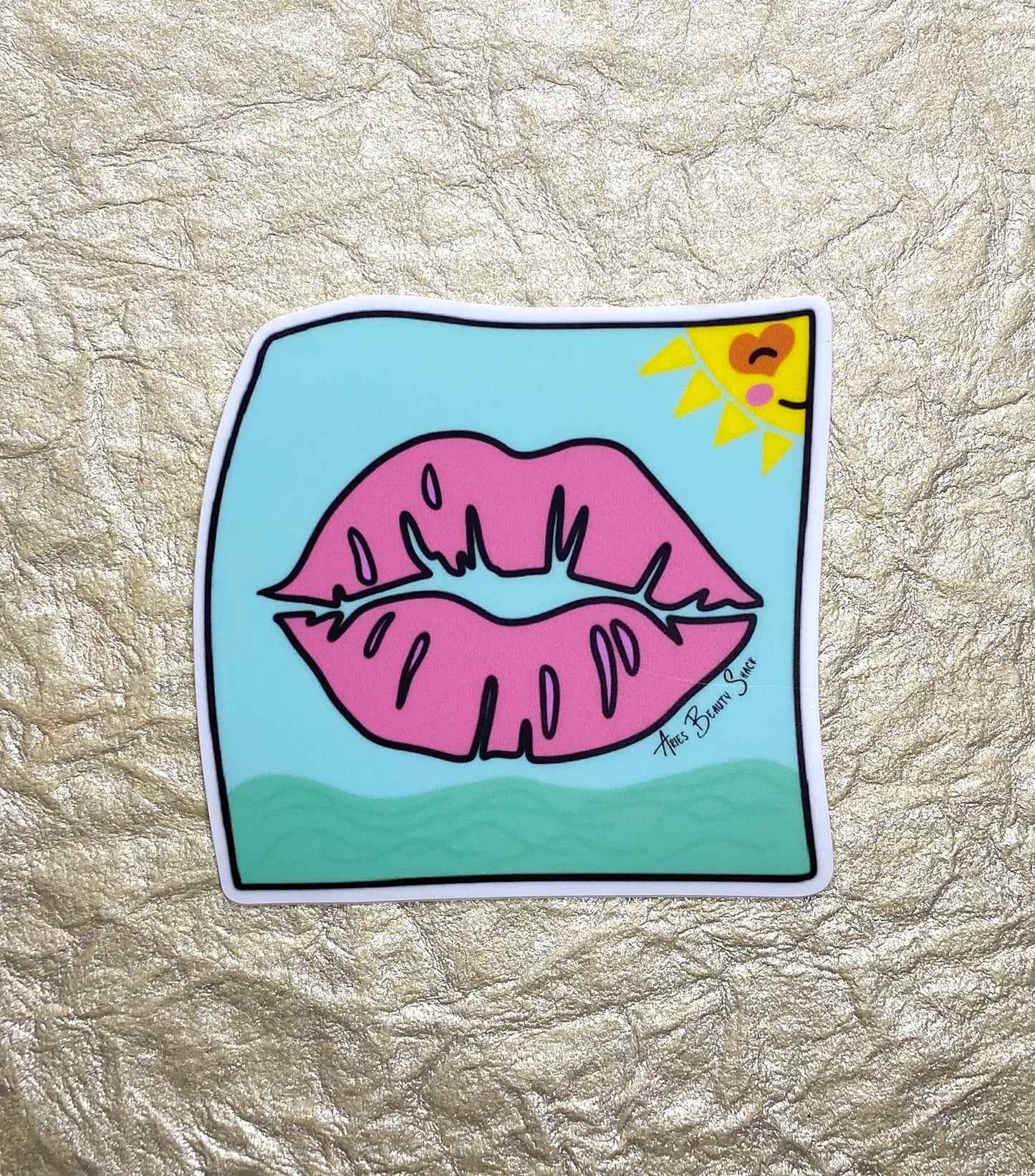 Sun Kissed Sticker