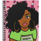 Beauty Shack Babe Notebook - Green