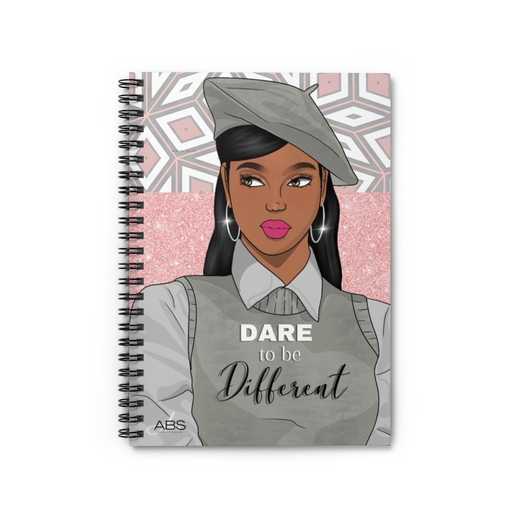 Dare to Be Different Spiral Notebook - Ruled Line